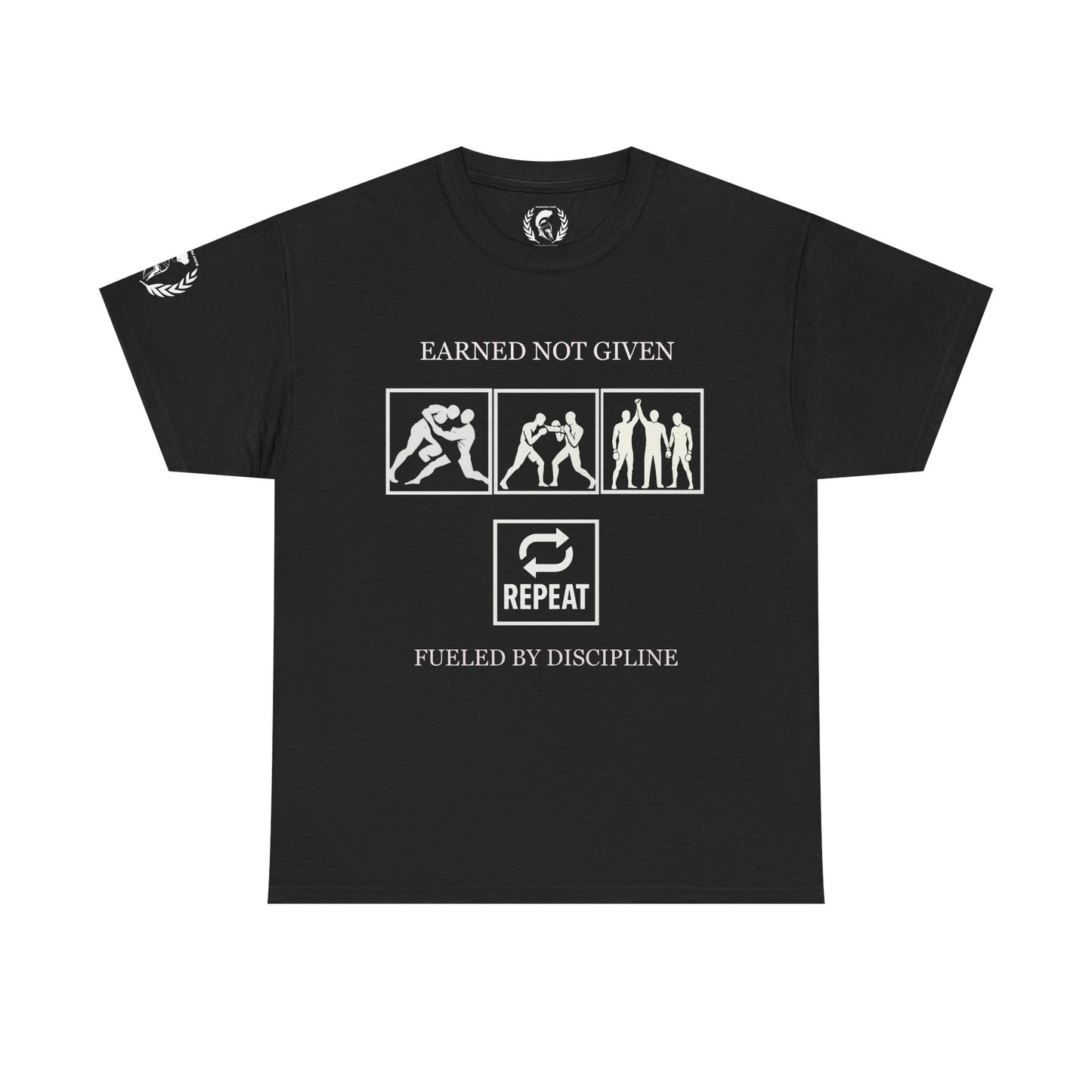 "Earned not given"Unisex Heavy Cotton Tee